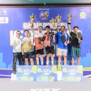 PREUS TRỞ THÀNH NHÀ TÀI TRỢ CHÍNH THỨC TẠI KF OPEN CUP 2026, LAN TỎA TINH THẦN PICKLEBALL VIỆT