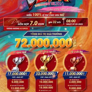 Preus tham gia tài trợ giải Pickleball VDPR – Lan tỏa tinh thần thể thao và bản sắc Việt