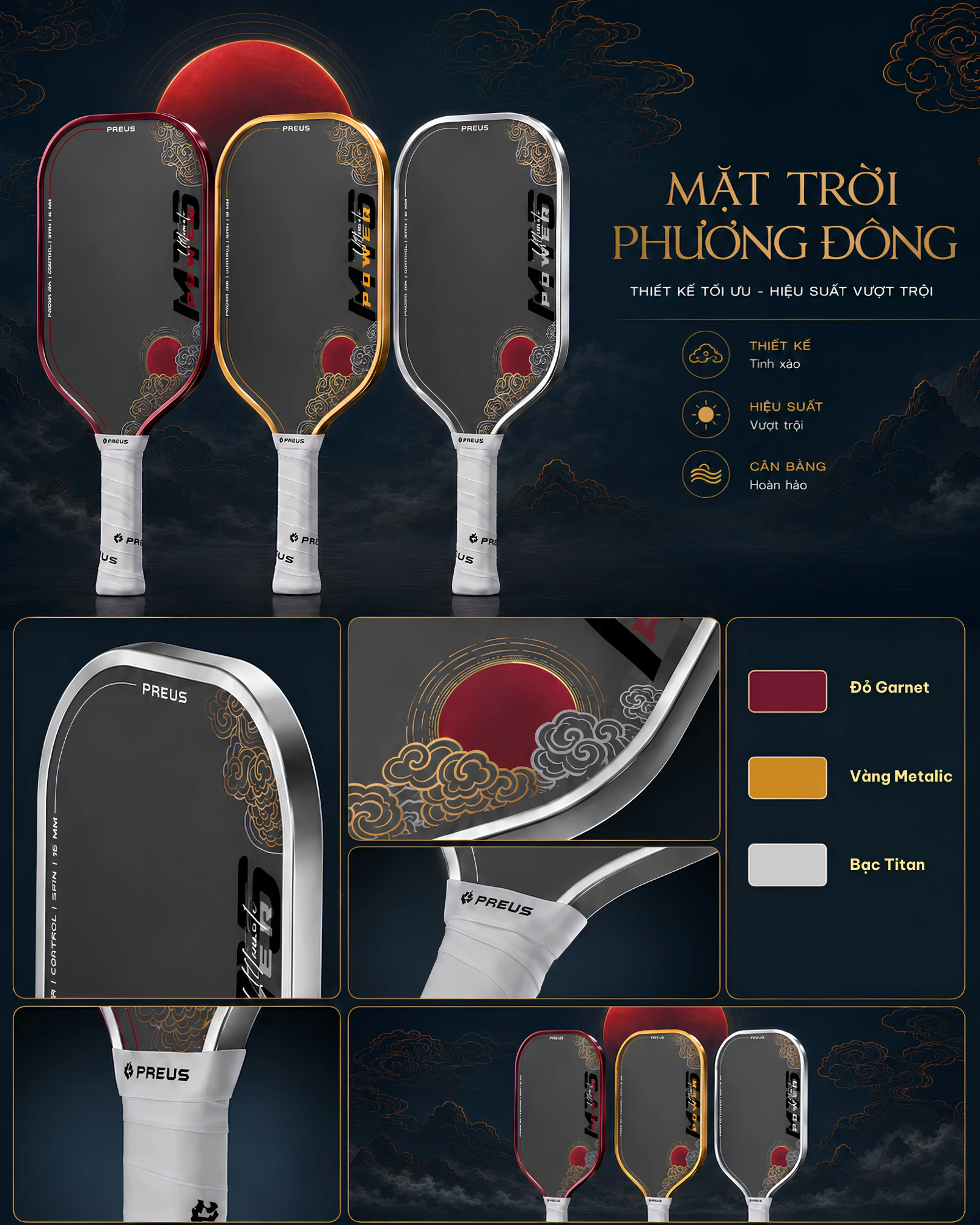 [PRE-ORDER] Đăng ký đặt mua sớm | PREUS Mặt Trời Phương Đông – Power MT5