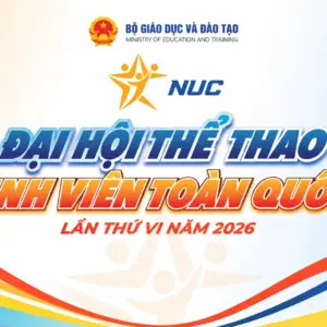 242/242 suất pickleball kín tại Đại hội Thể thao Sinh viên 2026